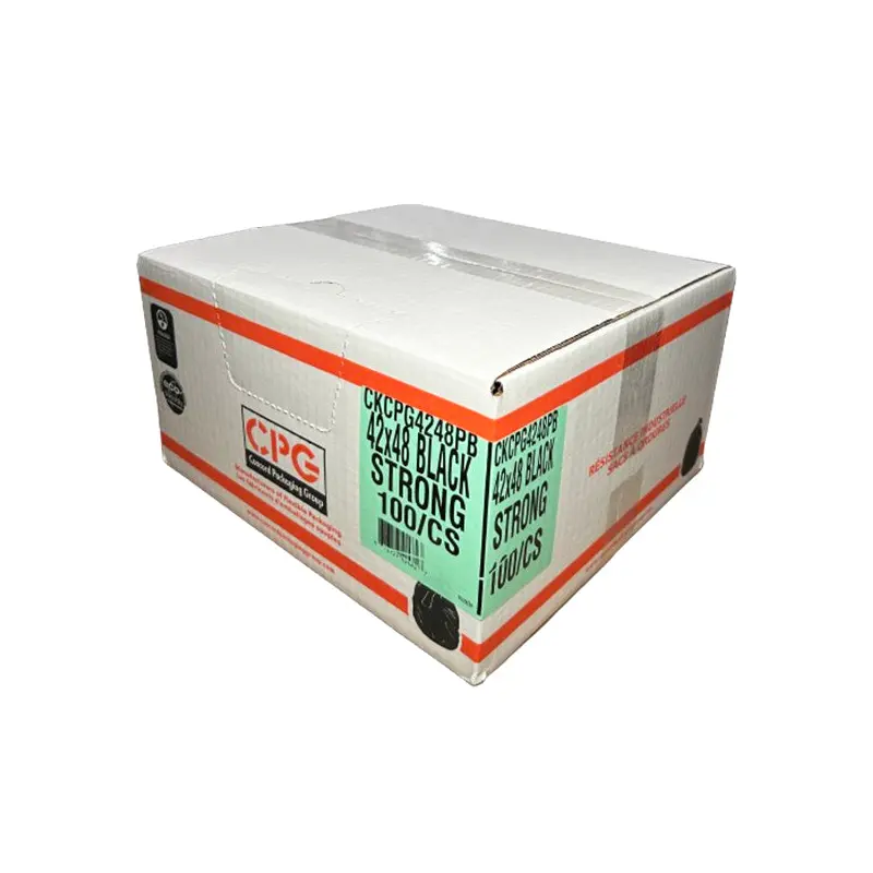 CPG - STRONG BLACK GARBAGE BAGS 42X48 100PK
