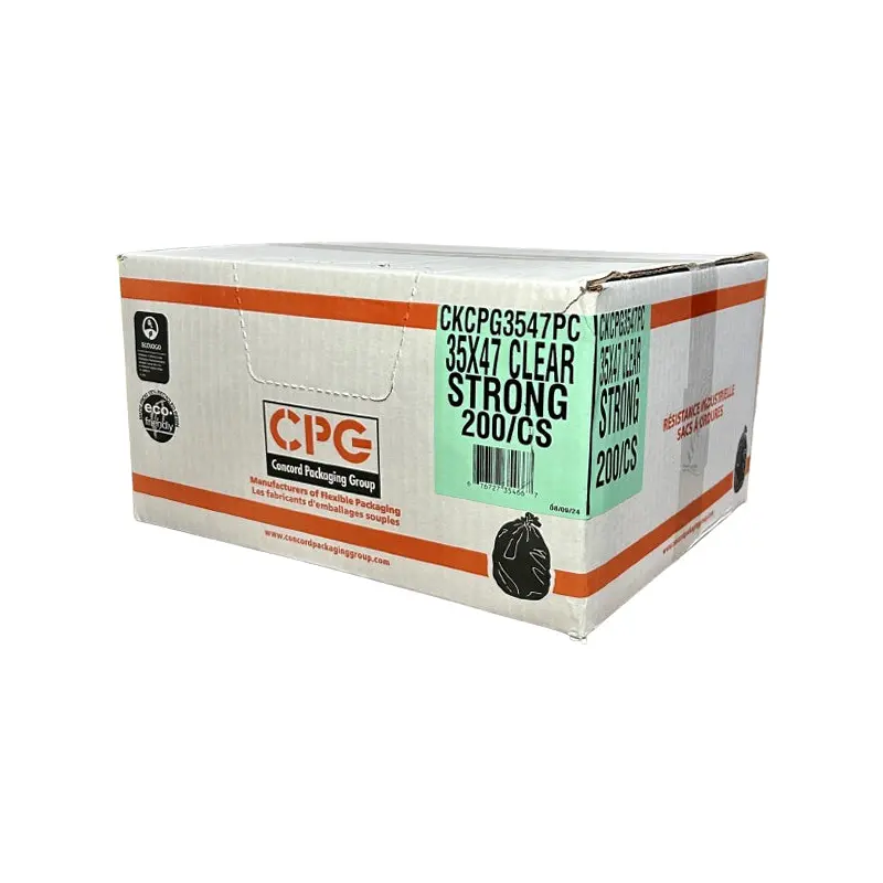 CPG - STRONG CLEAR GARBAGE BAGS 35X47 200PK
