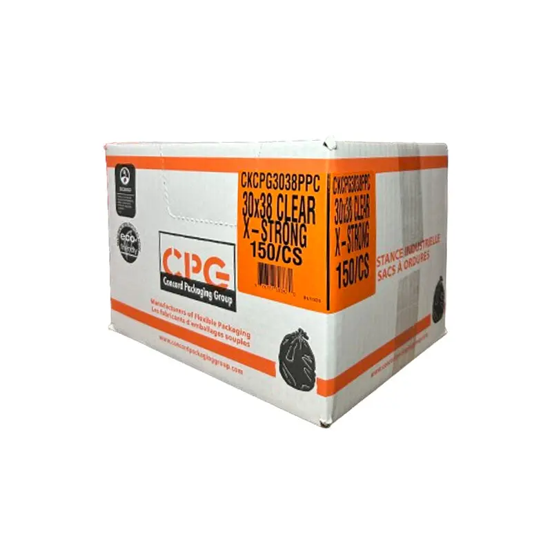 CPG - X-STRONG CLEAR GARBAGE BAGS 30X38 150PK