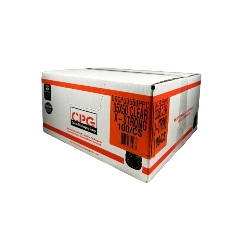 CPG - X-STRONG CLEAR GARBAGE BAGS 35X50 100PK