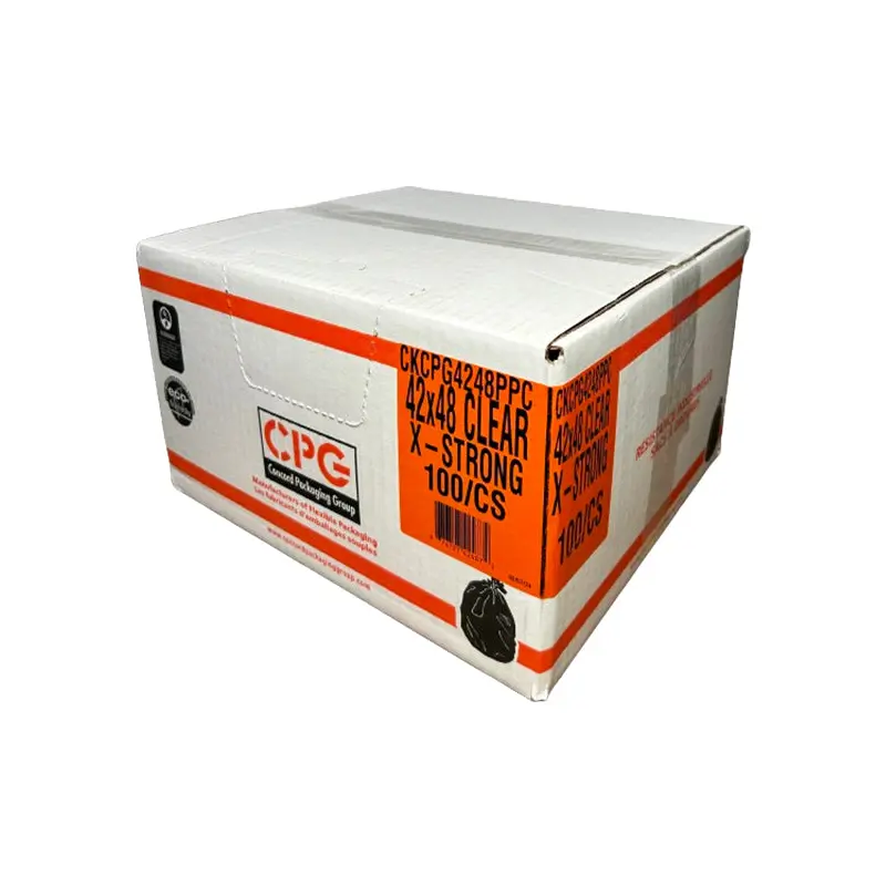 CPG - X-STRONG CLEAR GARBAGE BAGS 42X48 100PK