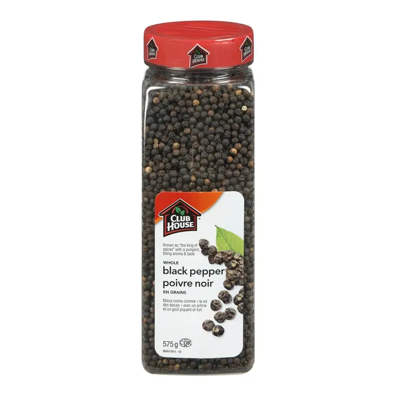 CLUB HOUSE - CH PEPPER BLACK WHOLE 575GR