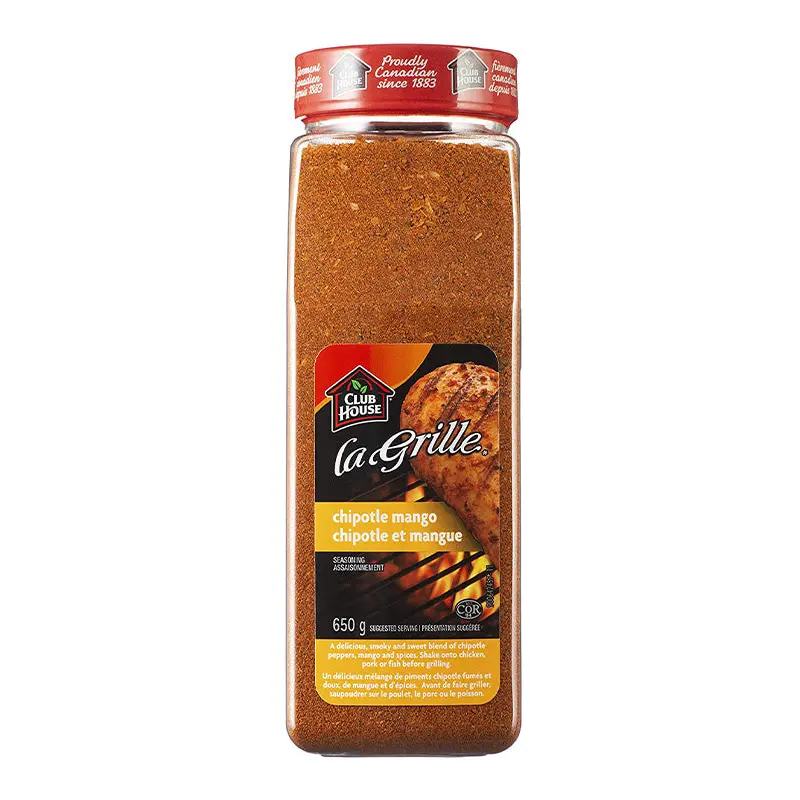 CLUB HOUSE - LA GRILLE CHIPOTLE MANGO SEASONING 650GR