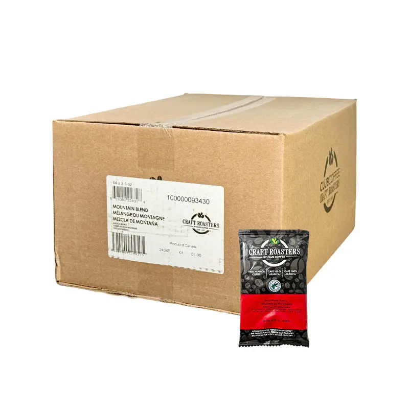 CLUB - MOUNTAIN GROUND COFFEE 64x2.5 OZ