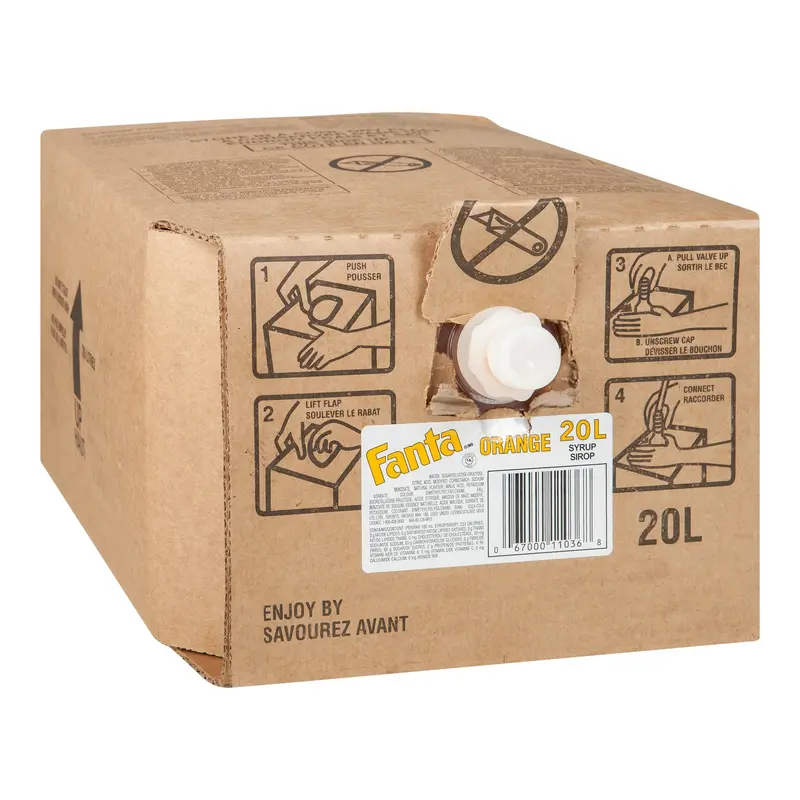 COCA COLA - FANTA ORANGE BIB 20LT