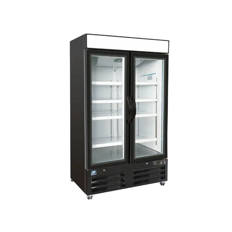 COLDZONE - 2 DOOR FREEZER GLASS 40"