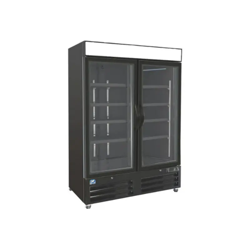 COLDZONE - F49-G2/B 2 GLASS DOOR MERCHANDISER FREEZER 49"