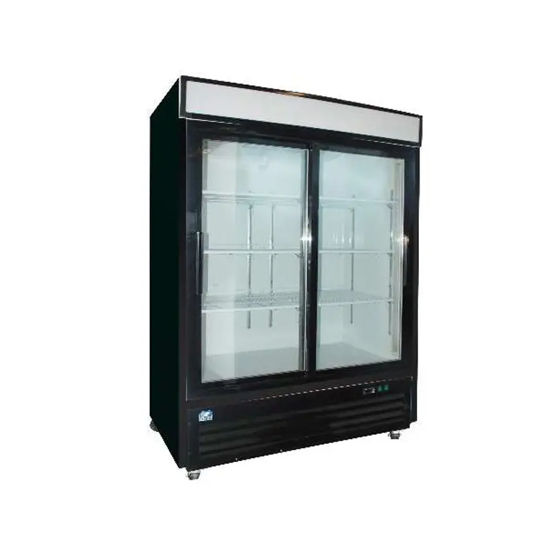 COLDZONE - R49-G2S SWING 2 GLASS DOOR MERCHANDISER 49"