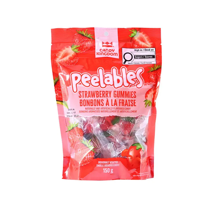 CKD - PEELABLE STRAWBERRY GUMMIES 12x150 GR