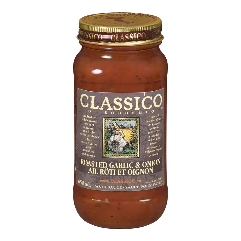 CLASSICO - ROASTED GARLIC AND ONION 650ML