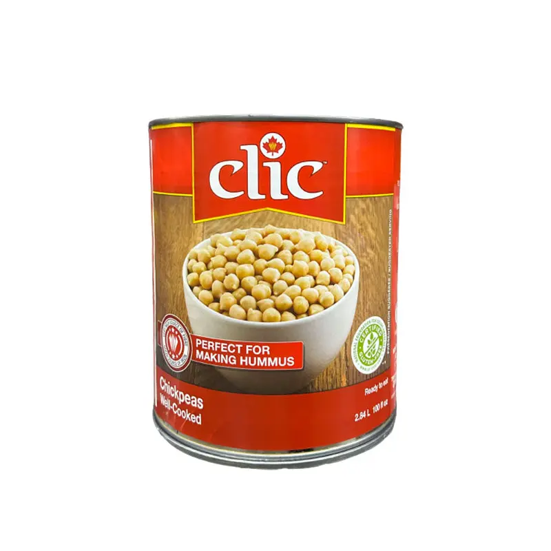 CLIC - CHICKPEAS WELL COOKED 6x100OZ