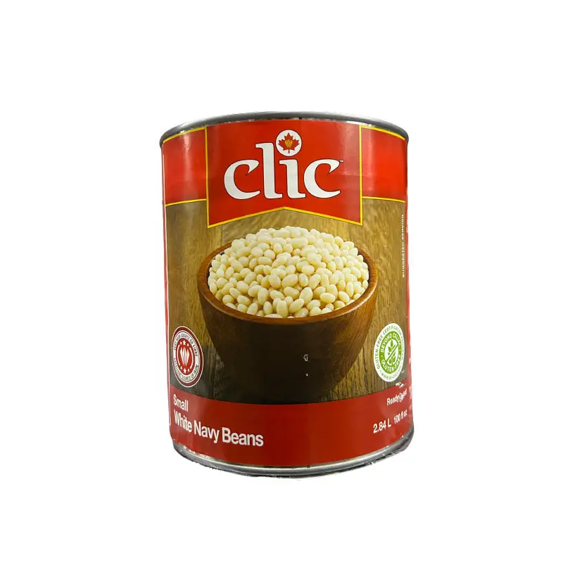 CLIC - SMALL WHITE NAVY BEANS 6x100OZ