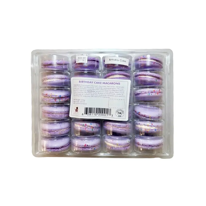 AG MACARONS - BIRTHDAY CAKE 24CT