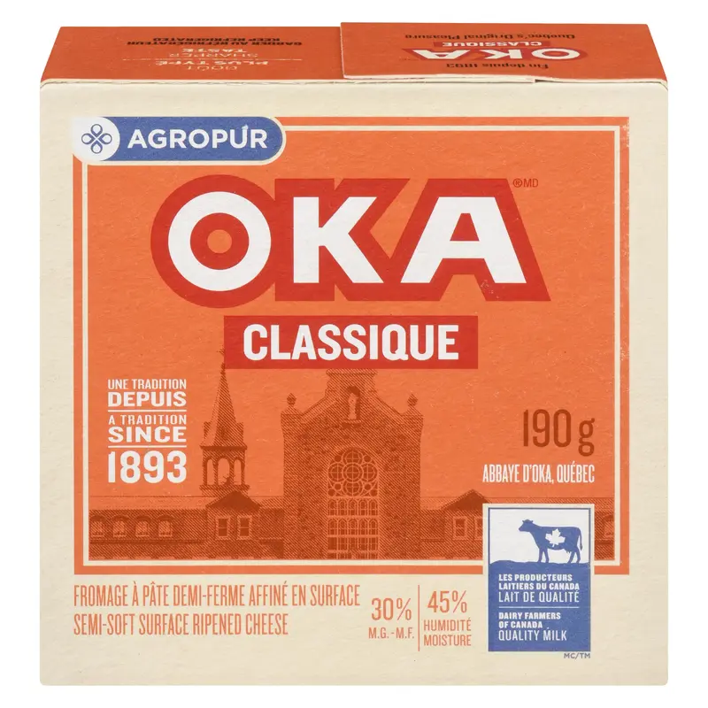 AGROPUR - OKA CHEESE AGED 190G