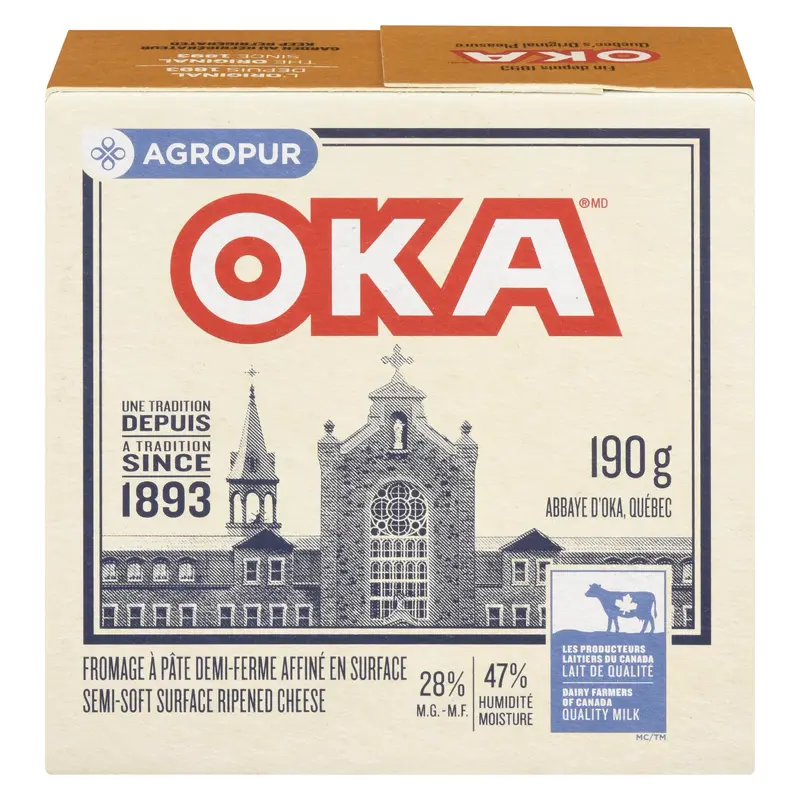 AGROPUR - OKA CHEESE ORIGINAL 190G
