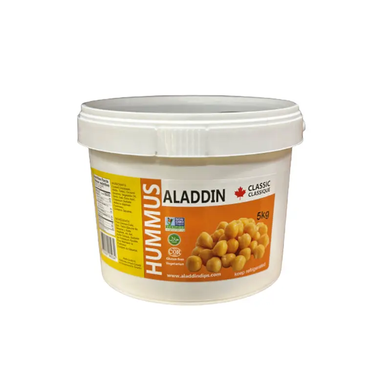ALADDIN DIPS - HUMMUS PAIL 5KG