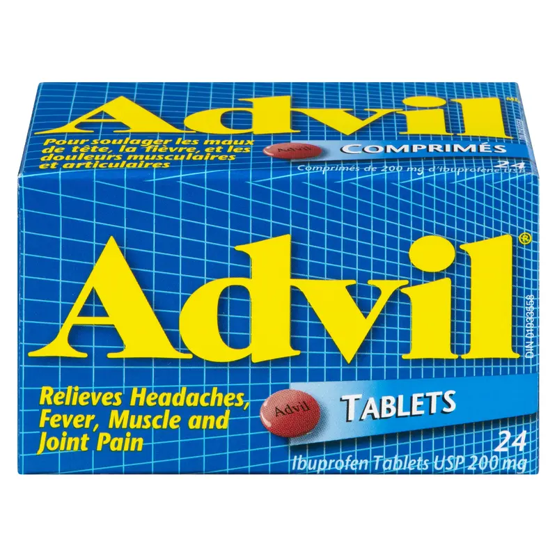 ADVIL - TABLET PILL 24 PK