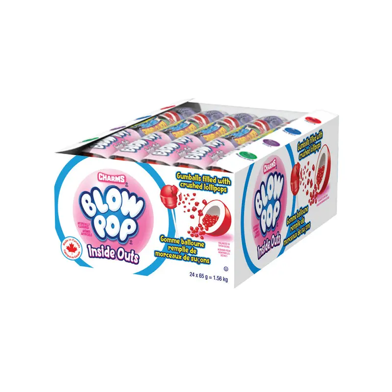 CHARMS - BLOW POP INSIDE OUT TUBE 24x65 GR