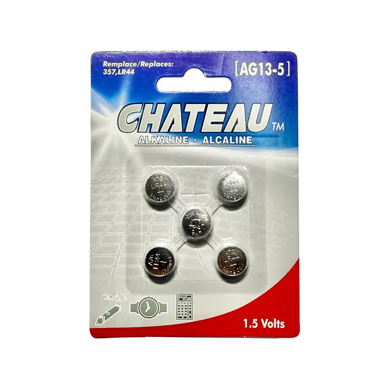 CHATEAU - WATCH BATTERIES AG13-5 5EA