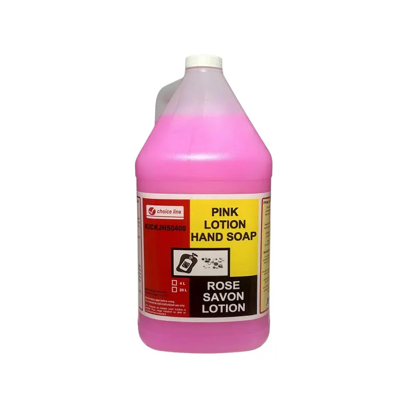 CHOICE LINE - PINK HAND LOTION SOAP 4LT