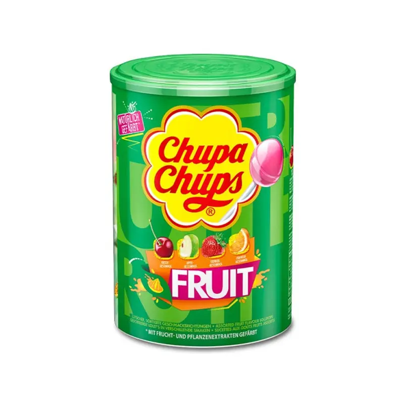 CHUPA CHUPS - FRUIT CONTAINER 6x100 PC