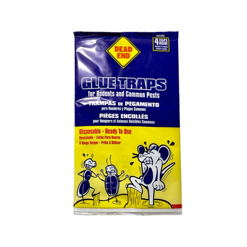 CATCHMASTER - CM 4PK BAITED GLUE TRAP EA