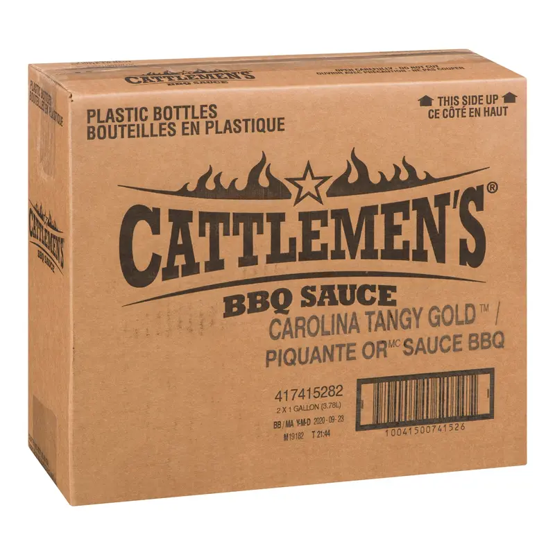 CATTLEMENS - CAROLINA STYLE TANGY GOLD 2x3.78LT