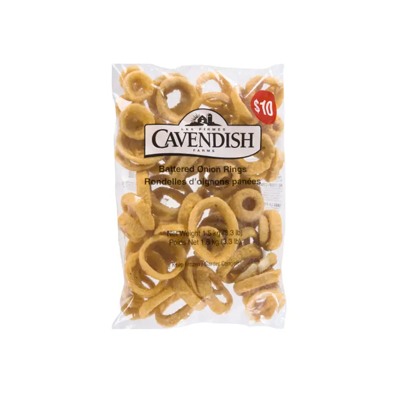CAVENDISH - 1/2 CRISPY TEMPURA ONION RINGS 1.5KG