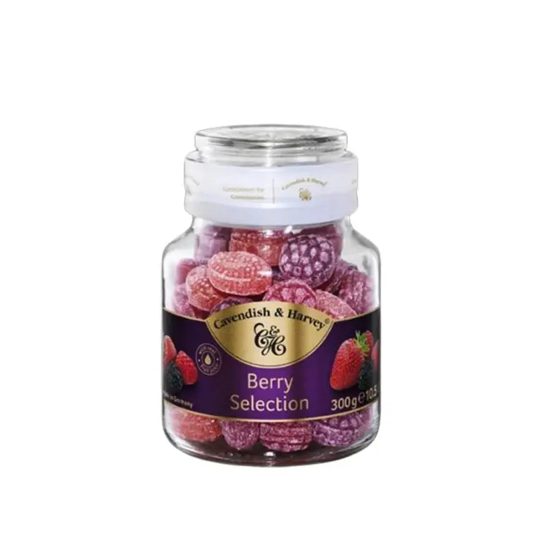 CAVENDISH & HARVEY - BERRY CANDIES JAR 13x300 GR