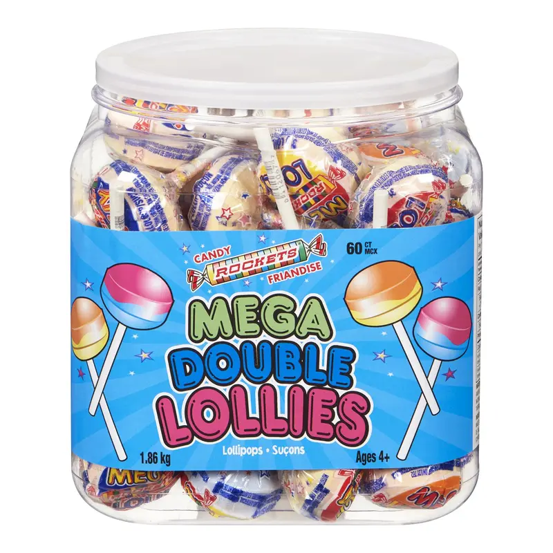 CEDE - MEGA LOLLIES JAR 60x31 GR