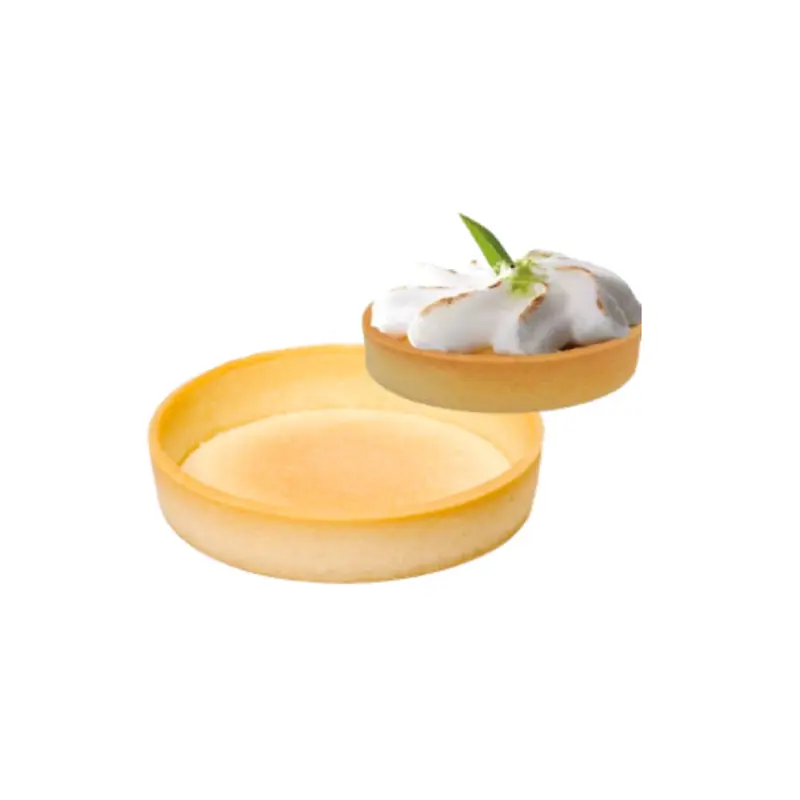 CEIB PASTRY - LARGE ROUND BUTTER SHELL 108PCS