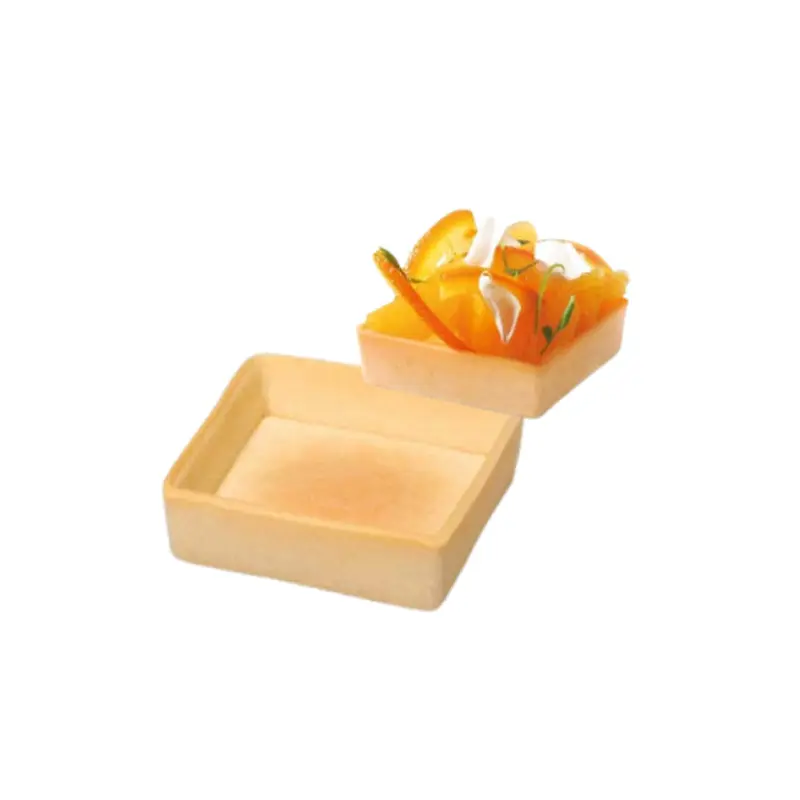 CEIB PASTRY - SQUARE BUTTER SWEET SHELL 108PCS