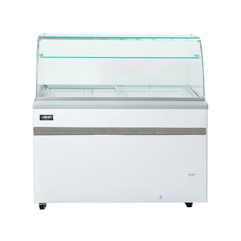 CELCO - ICE CREAM DIPPING CABINET 6 BASKETS 71"