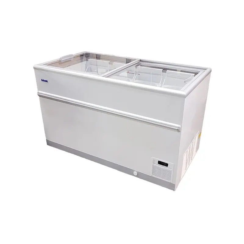 CELCOLD - ICE CREAM DIPPING CABINET 8 TUBS STORAGE 52" X