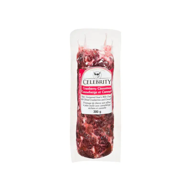 CELEBRITY - GOAT CHEESE CRANBERRY W CINNAMON 6x300 GR