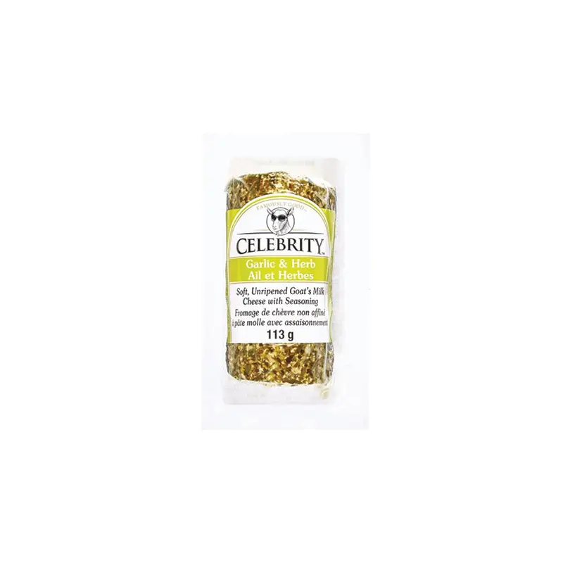 CELEBRITY SHEEP - GOAT CHEESE HERB/GARLIC 113GR