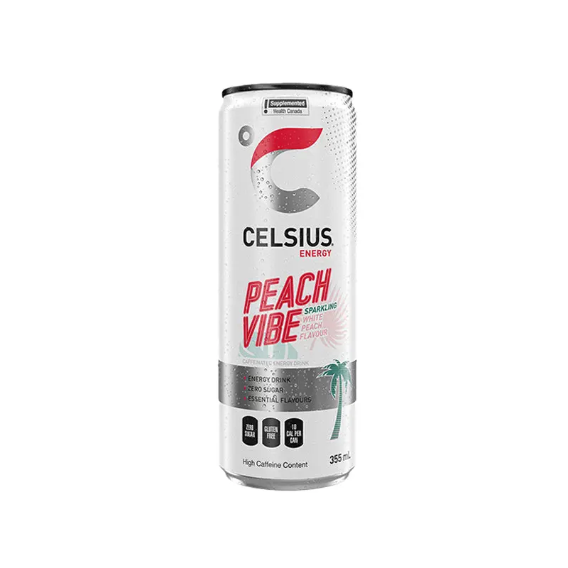 CELSIUS - PEACH 12x355 ML