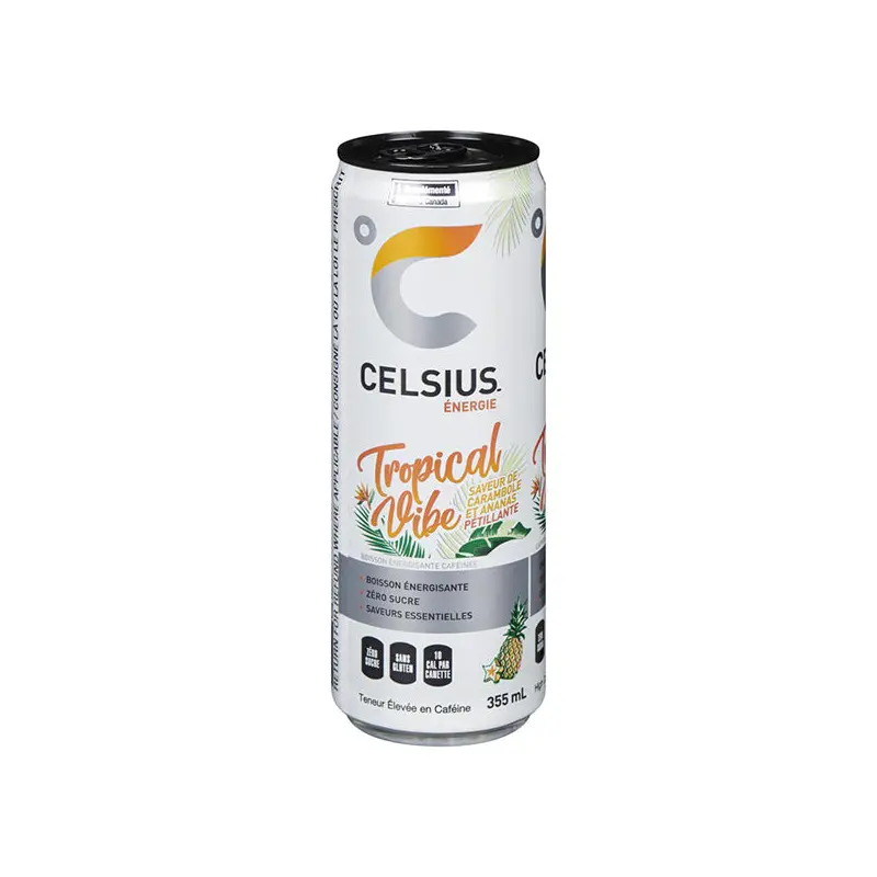 CELSIUS - TROPICAL VIBE 12x355 ML