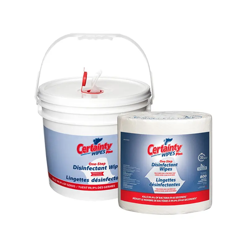 CERTAINTY - DISINFECTING WIPES CANISTER 800PK