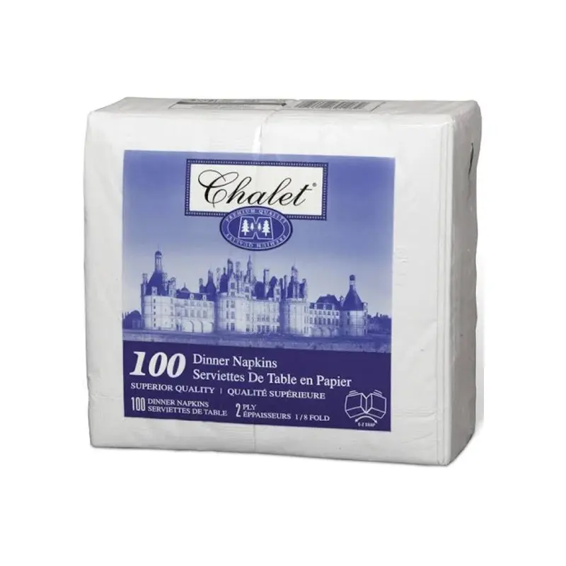 CHALET - DINNER NAPKINS 2PLY DNAP30100 30x100 PK