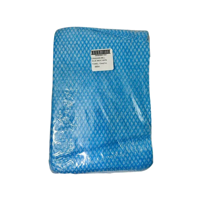 CANADIAN MILL - BLUE MGIC WIPE TOWEL 13inx21in 10x50 EA