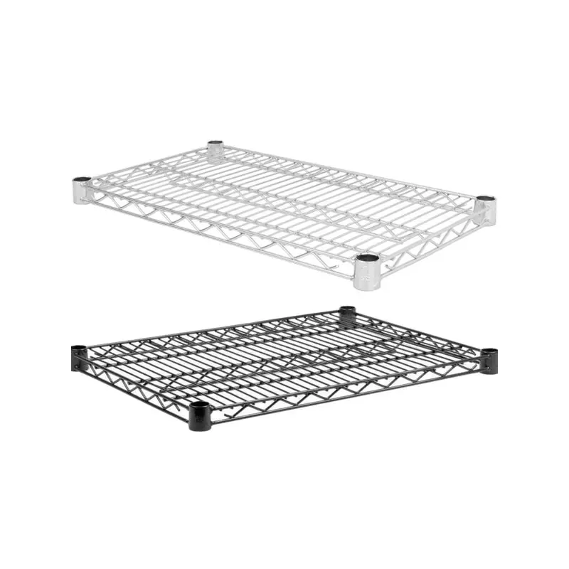 CANARAC - INDIVIDUAL CHROME/BLACK EPOXY WIRE SHELF 18 INx60 IN