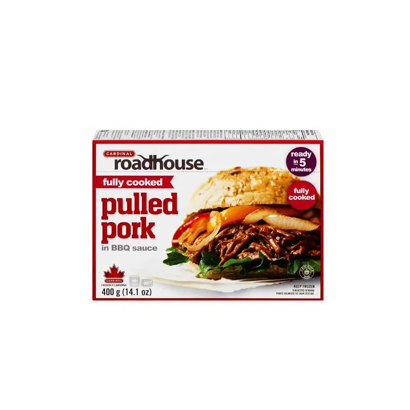 CARDINAL - PULLED PORK W BBQ SAUCE 10x400 GR