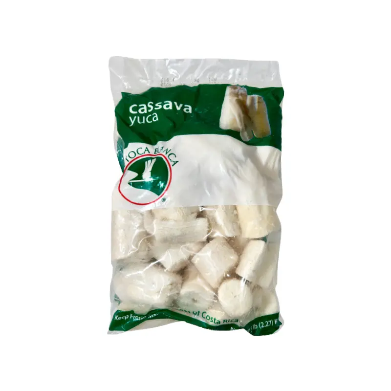 CARIBBEAN BEST - WHITE TOQUE YUCA RAW FROZEN 5LB