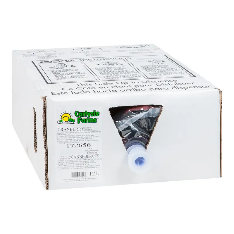 CARLISLE FARMS - CRANBERRY BIB 12LT