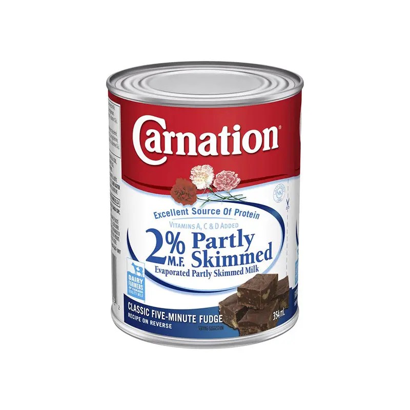 CARNATION - 2% EVAPORATED P/SKIM MILK 24x354 ML