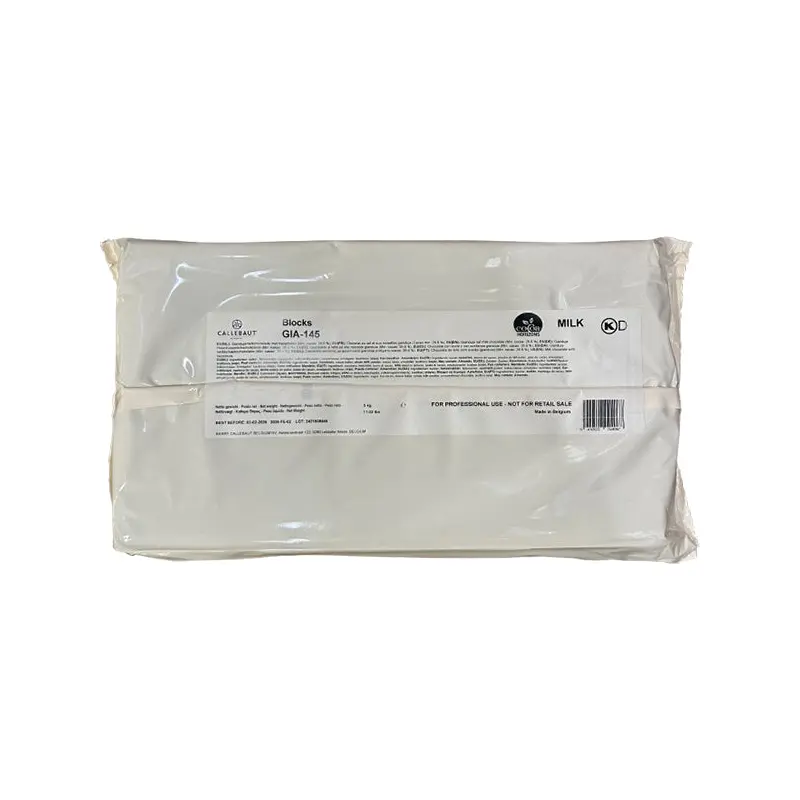 CALLEBAUT - GIANDUJA MILK CHOCOLATE WITH HAZELNUTS 5x5 KG