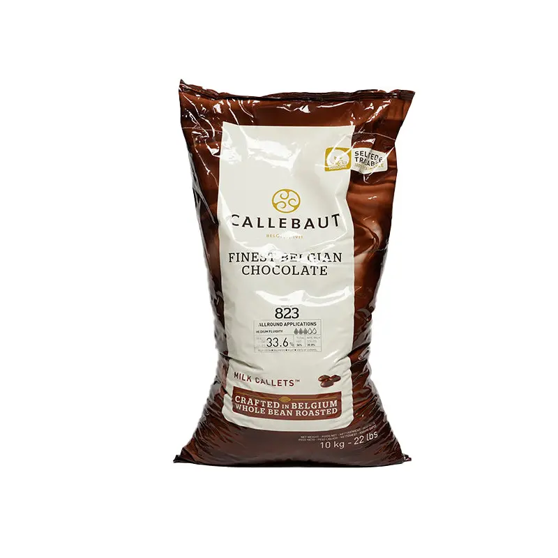 CALLEBAUT - MILK CHOCOLATE CALLETS 823-NV-595 10KG