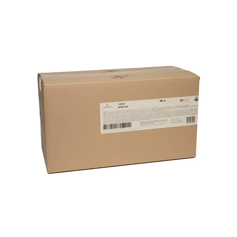 CALLEBAUT - MILK CHOCOLATE CALLETS 823-NV-595 2x10 KG