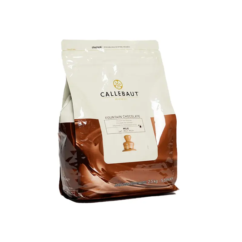 CALLEBAUT - MILK CHOCOLATE FOUNTAIN CALLETS 2.5KG